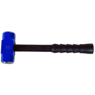 Nupla Ergo-Power Soft Safety Steel Sledge Hammer, 10 lb Head, 32 in Fiberglass Handle, Super Grip (1 EA / EA)