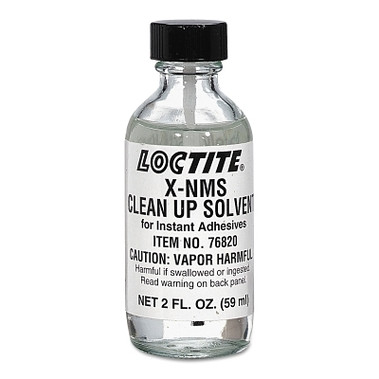 Loctite 768 X-NMS Clean Up Solvent for Instant Adhesive, 2 oz, Bottle, Mild Solvent (1 BTL / BTL)