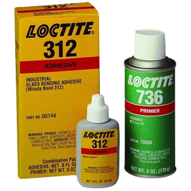 Loctite 312 Speedbonder Structural Adhesive, 50 mL, Amber (1 KIT / KIT)