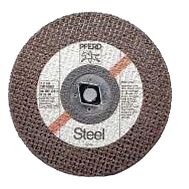 Pferd Type 1 Circular Saw Blade A-SG Flat Cut-Off Wheel, 7 in dia, 1/8 in Thick, 24 Grit Aluminum Oxide (1 EA / EA)