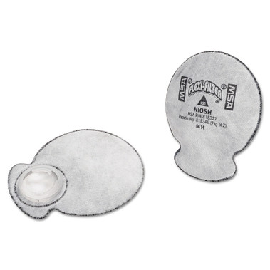 MSA Flexi-Filter Pads for AdvantageRespirators, N95, 2/PK (2 EA / PK)