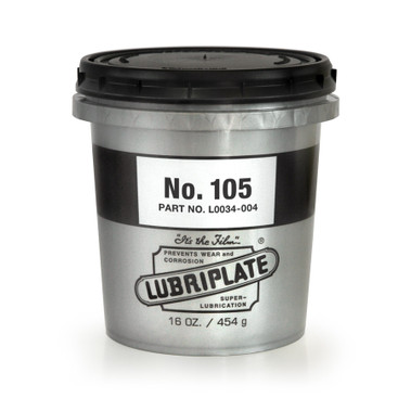 LUBRIPLATE NO. 105, 16 oz. Tub, (12 TUB/CS)