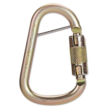 MSA Steel Carabiners, 1 in, Anchorage; Silver (1 EA / EA)