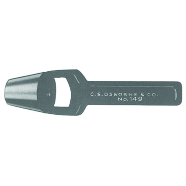 C.S. Osborne Arch Punches, 1 3/4 in tip, Carbon Steel (1 EA / EA)