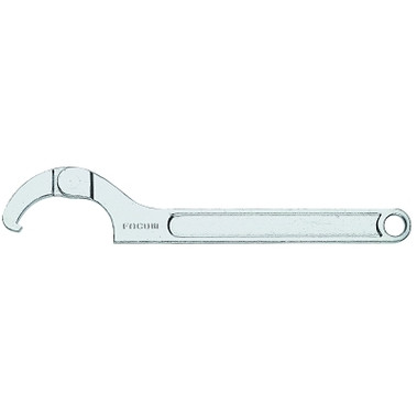 Facom Hinged Hook Spanner Wrenches, 3 5/32 in Opening, Hook, 11 1/32 in (1 EA / EA)