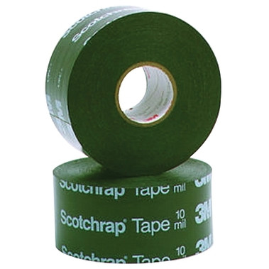 3M Electrical Scotchrap All-Weather Corrosion Protection Tapes 51, 100 ft X 2in, 20 mil, Black (12 ROL / CASE)