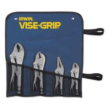 Irwin VISE-GRIP The Original 4-Pc Locking Plier Kitbag Set, 5 in; 6 in; 7 in; 10 in (1 EA / EA)