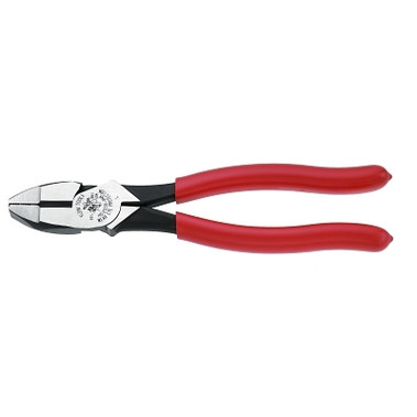 Klein Tools NE-Type Side Cutter Pliers, 9 1/4 in Length, 23/32 in Cut, Plastic-Dipped Handle (1 EA / EA)