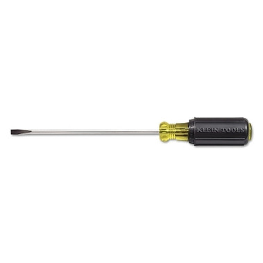 Klein Tools Cabinet-Tip Cushion-Grip Screwdriver, 3/16 in, 6 3/4 in Overall L (1 EA / EA)