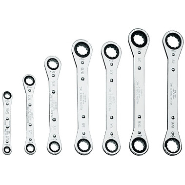 Klein Tools Ratcheting Box Wrench Sets, Inch (1 SET / SET)