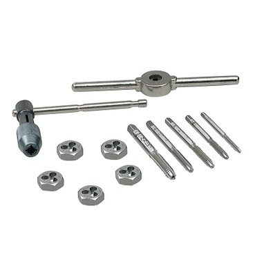 Irwin Hanson 12-pc Machine Screw / Fractional Tap & Hex Die Set (1 KIT / KIT)