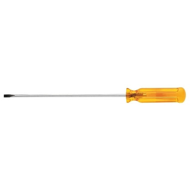 Klein Tools Vaco Slotted Cabinet Tip Screwdrivers, 1/8 in, 7 in Overall L (1 EA / EA)