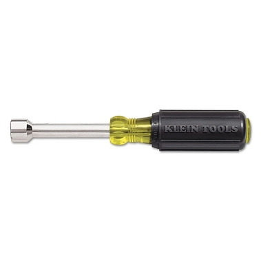 Klein Tools Hollow Shaft Cushion-Grip Nut Drivers, 1/2 in, 7 5/16 in Overall L (4 EA / BX)