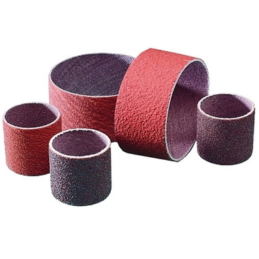 3M Abrasive Regalite Polycut Coated-Cotton Cartridge Sleeve; Abrasive Evenrun Bands 747D (100 EA / CS)