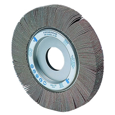 Pferd Arbor Hole Flap Wheels, 4 in x 1 in, 40 Grit, 9,500 rpm (2 EA / BX)