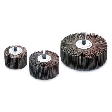 CGW Abrasives Flap Wheels, 2 in x 1 in, 60 Grit, 25,000 rpm (10 EA / BOX)