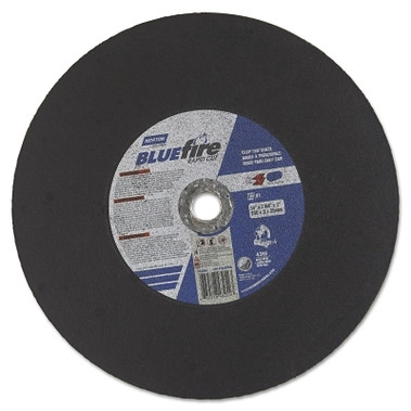 Norton BlueFire Chopsaw Cut-Off Wheel, 14 in Dia, 7/64 in Thick, Zirconia/Alum. Oxide (10 EA / PK)