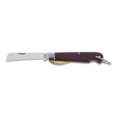 Klein Tools Coping-Type Pocket Knives, 5 3/4 in,  Carbon Steel Blade, Plastic, Black (1 EA / EA)