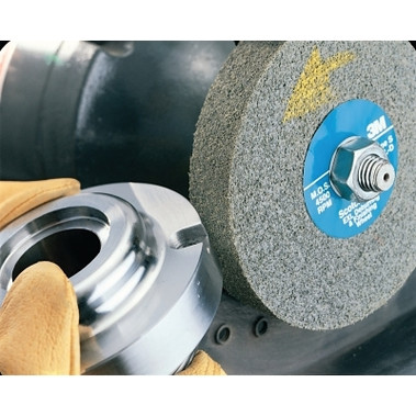 3M Abrasive Scotch-Brite EXL Deburring Wheel, 8-SF, 6X1/2X1, Fine, 6000 rpm, Silicon Carbide (1 EA / EA)