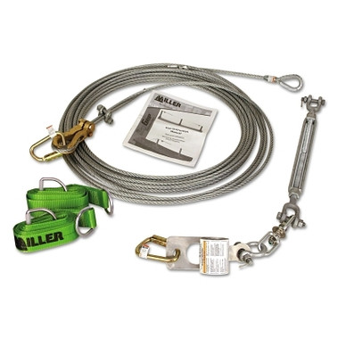 Honeywell Miller SkyGrip Wire Rope Lifeline Kit, with Two 10 ft Cross Arm Straps (1 EA / EA)