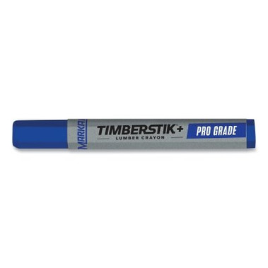 Markal TIMBERSTIK+ PRO GRADE Lumber Crayon, 1/2 in X 4-5/8 in, Blue (12 EA / BOX)