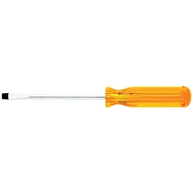 Klein Tools Vaco Bull Driver Slotted Keystone Tip Screwdriver, 5/16 in, 13 3/16 in Overall L (1 EA / EA)