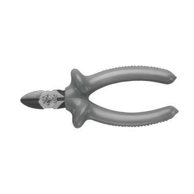 Klein Tools Heavy-Duty Diagonal Cutter Pliers, 7 11/16 in, Bevel, Insulated (1 EA / EA)