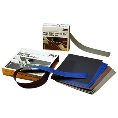 3M Abrasive Hand Sanding Sheets, Aluminum Oxide Cloth, 9 in x 11 in, 320 Grit, J-weight, Black (250 EA / CTN)