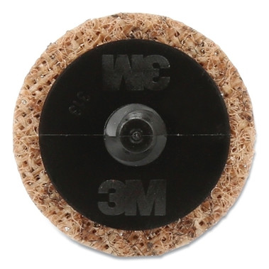 3M Abrasive Scotch-Brite Roloc Surface Conditioning Discs, 1.5 in Dia., 30,000 rpm, Alum Oxide, Brown (200 EA / CS)