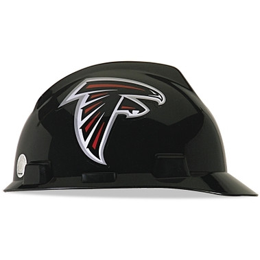 MSA Officially-Licensed NFL V-Gard Helmets, 1-Touch, Atlanta Falcons Logo (1 EA / EA)