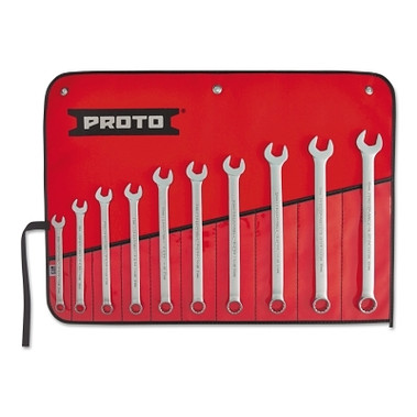 Proto 10 Piece Torqueplus Metric Combination Wrench Sets, 12 Points, 10-19 mm (1 SET / SET)