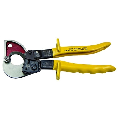 Klein Tools Compact ACSR Ratcheting Cable Cutters, 13 1/2 in, Shear (1 EA / EA)