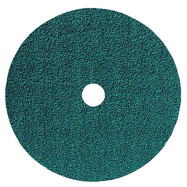 Pferd Zirconium Alumina Z Fiber Disc, 7 in dia, 7/8 in Arbor dia, 24 Grit (25 EA / BX)