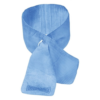 OccuNomix MiraCool Cooling Neck Wrap, 4 in W x 31.5 in L, Blue (1 EA / EA)