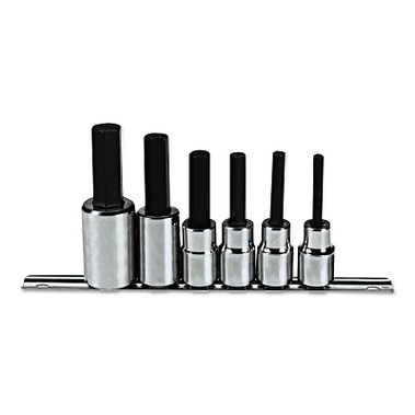 Proto 6 Piece Metric Hex Bit Socket Sets, 1/2 in (1 SET / SET)