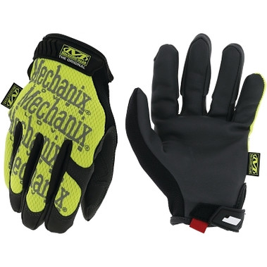 Mechanix Wear The Original Hi-Viz Gloves, Synthetic Leather/TPR/TrekDry, Size 11/X-Large, Fluorescent Yellow (1 PR / PR)