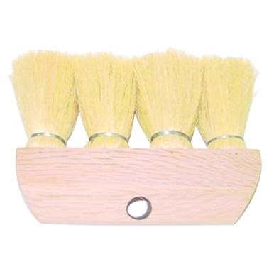 Magnolia Brush Three or Four Knot Roofers Brush, 8 1/4 in Wood Block, 3 1/2 in Trim L, Tampico (12 EA / CTN)