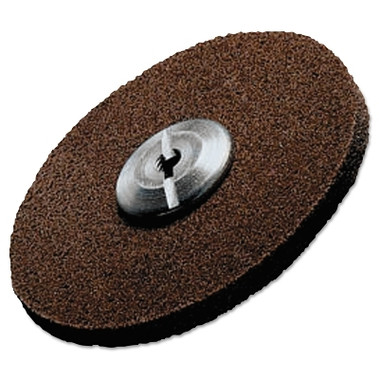 3M Abrasive Scotch-Brite Roloc TR EXL Unitized Wheel, 3 in, 6A, Medium, Aluminum Oxide (1 EA / EA)