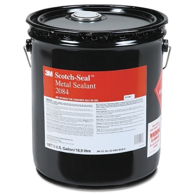 3M Abrasive Scotch-Seal Metal Sealant 2084, Tube, Aluminum (5 GA / PA)