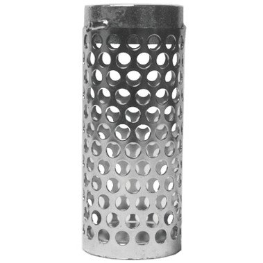 Dixon Valve Threaded Long Thin Round Hole Strainers, 4 in Inlet (1 EA / EA)