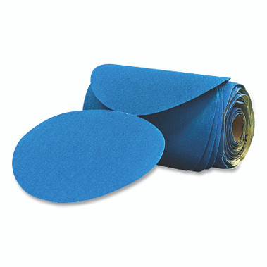 Stikit Blue Abrasive Disc Rolls 321U, 6 in Dia., 150 Grit, Blue (500 EA / CA)