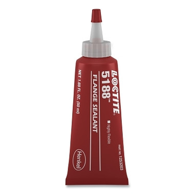 Loctite 5188 Flange Sealant, 50 mL, Tube, Red (1 EA / EA)