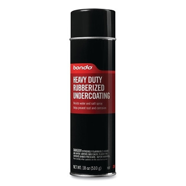 Bondo Rubberized Undercoating, Aerosol, 18 oz (6 CAN / CS)