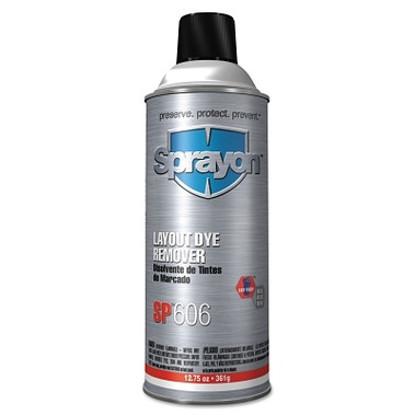 Sprayon Layout Dye Remover, 12.75 oz, Aerosol Can, Odorless (12 CN / CS)