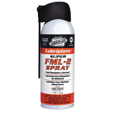 Lubriplate FML Series Multi-Purpose Food Grade Grease, 11 oz, Spray Can (12 CN / CT)