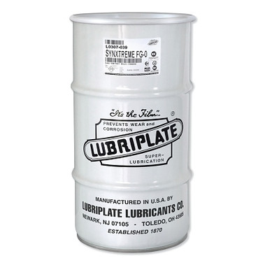 Lubriplate Synxtreme FG Series Grease, 120 lb, Drum (1 DR / DR)