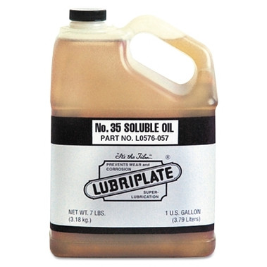 Lubriplate No. 35 Soluble Oil, 1 gal Bottle (4 GA / CT)