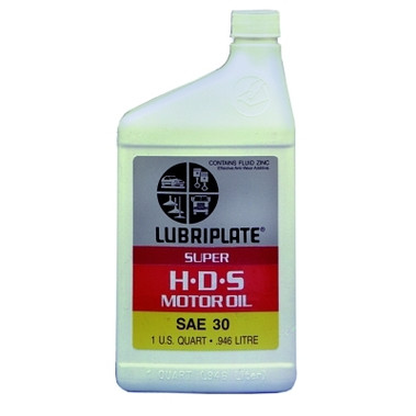 Lubriplate Super HDS Heavy-Duty Motor Oils, 1 qt Bottle (12 BO / CT)