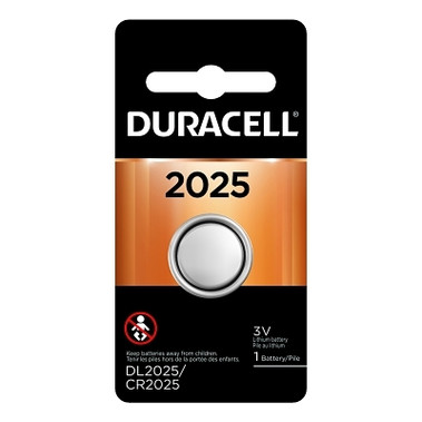 Duracell Keyless Entry Battery, 3V, 2025 Lithium, 1 EA/PK (6 EA / CT)