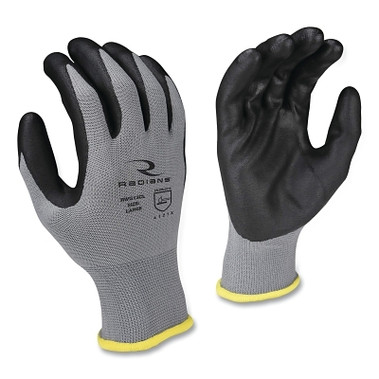 Radians RWG13C Foam Nitrile Gripper Glove, X-Large, Gray (12 PR / DZ)